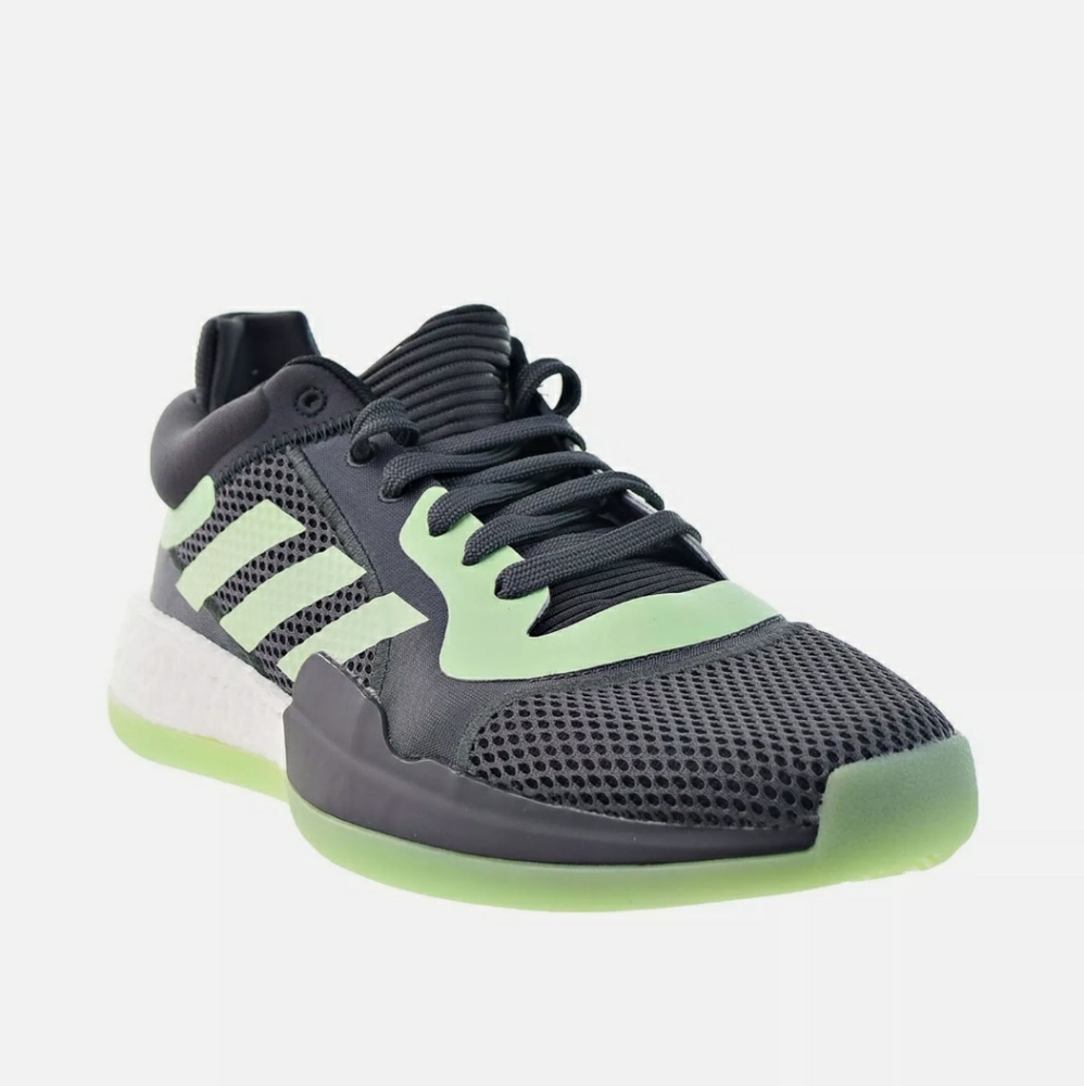 Adidas Marquee Boost Low Gray Basketball Sneakers